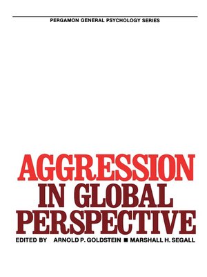 cover image of Aggression in Global Perspective